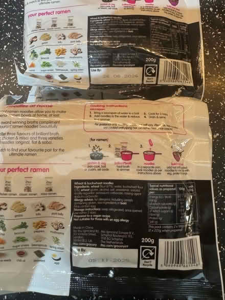 Photo of free Noddles (Cutteslowe OX2) #2