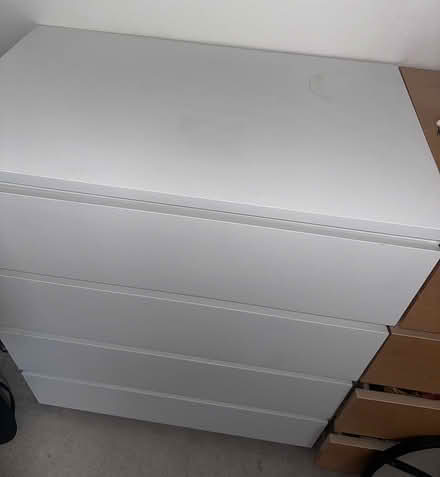 Photo of free Chest of drawers - White (Hammersmith W6) #2
