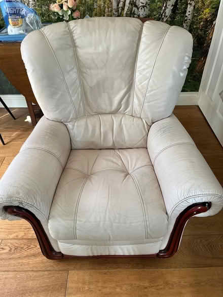 Photo of free Reclining leather armchair (Coxheath) #1