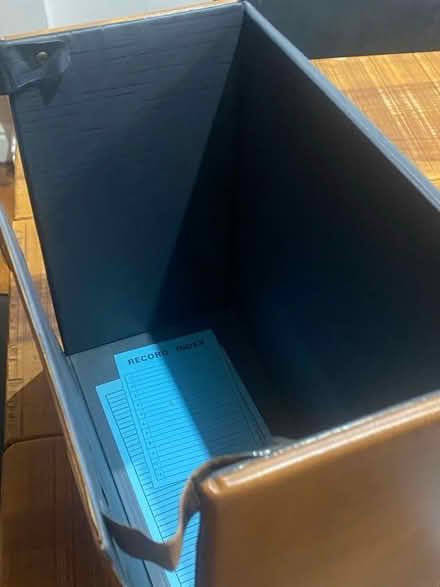 Photo of free Vintage LP box (Binfield Heath RG9) #1