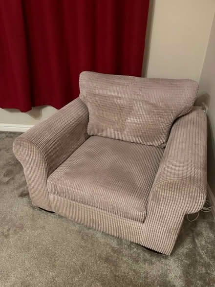 Photo of free 3 seater sofa and chair (Caerphilly CF83) #1