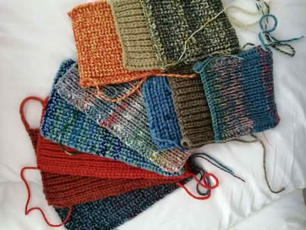 Photo of free Knitted Squares (Merley BH21) #1