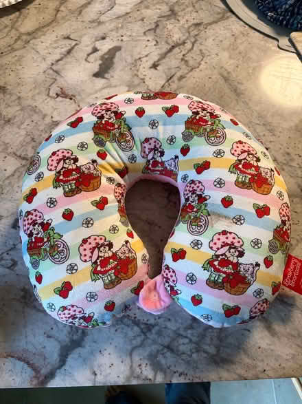 Photo of free strawberry shortcake neck pillow (frederick) #1
