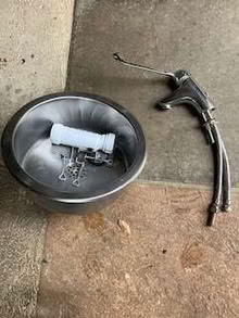 Photo of free Metal sink & mixer tap (Abingdon OX14) #1