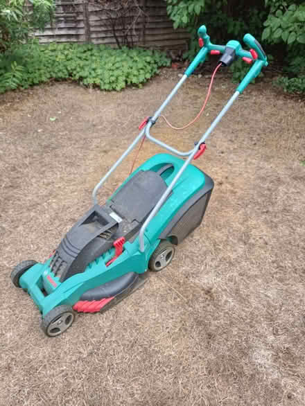 Photo of free Broken Bosch lawnmower (Haldens AL7) #1