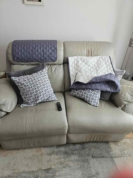 Photo of free Leathers recliner sofa (Sandyford) #2