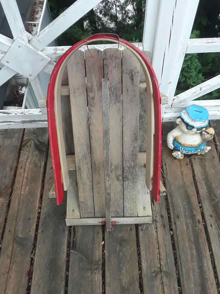 Photo of free Ols School sleigh and garden thing (Champlain Park/Westboro) #1