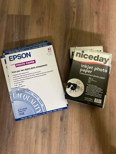 Photo of free Photographic printer paper (Glasgow west G12 8EA) #1