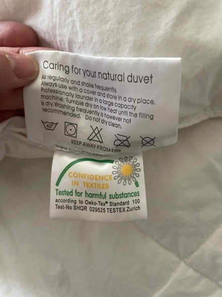 Photo of free Toddler feather duvet and pillow set (North Road BA2) #4