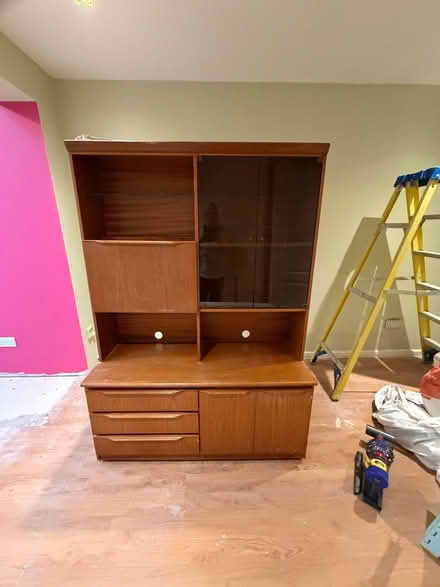 Photo of free Teak dresser/sideboard (Forest Green GL6) #1