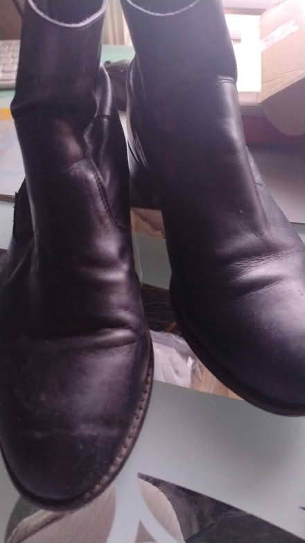 Photo of free Black leather boots (Chorley centre PR7) #3