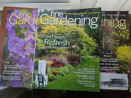 Photo of free Fine Gardening magazine back issues (Bitter Lake) #1