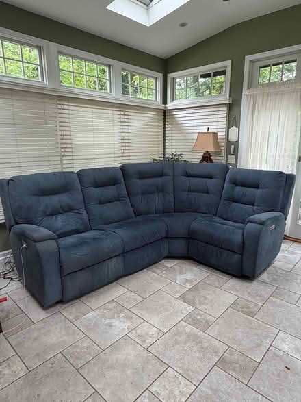 Photo of free Sectional Reclining Sofa (Warren near HS) #1