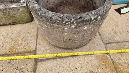 Photo of free Large Garder planters, stone effect (Fareham PO14) #2