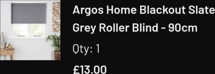 Photo of free Brand New roller blind Grey 90cm (isle of dogs london E14) #1