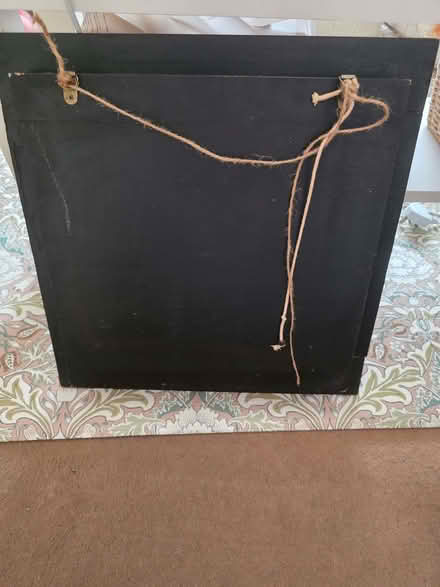 Photo of free Jute Cushion & Painting (East Dulwich SE22) #2