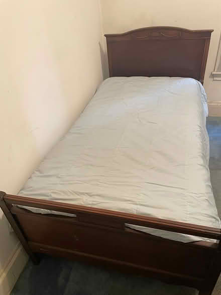 Photo of free Twin bed frame (Cambridge) #1