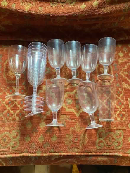Photo of free Plastic Wine Glasses (Youlgreave DE45) #1