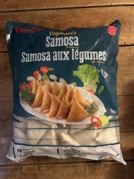 Photo of free Frozen veggie samosas (Woodside G20) #1