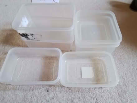 Photo of free cliptop heavy duty tubs without lids (Cricket Road OX4) #1