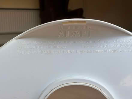 Photo of free Disabled raised toilet seat (Great Boughton CH3) #3