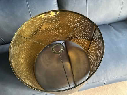 Photo of free Black and gold lampshade (Cosby LE9) #2