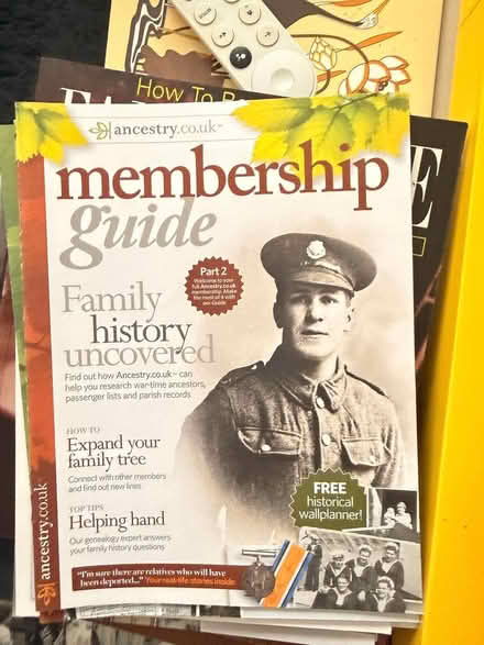 Photo of free genealogy books (Newlyn TR18) #4