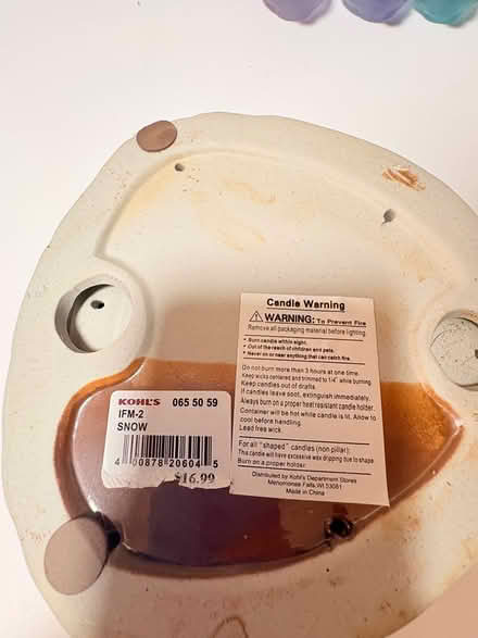 Photo of free Christmas/winter candle holder (Kanata Lakes) #3