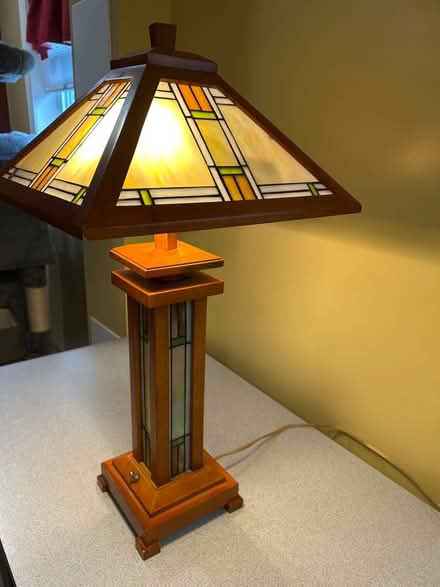 Photo of free Mission Style Table Lamp (Owings Mills,MD) #3
