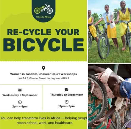 Photo of Bikes for Charity (Nottingham NG1) #2