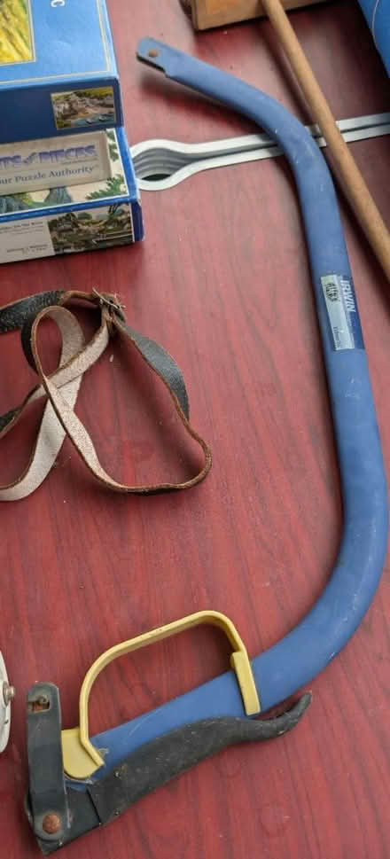 Photo of free Bow saw. No blades (HA6 Northwood) #1