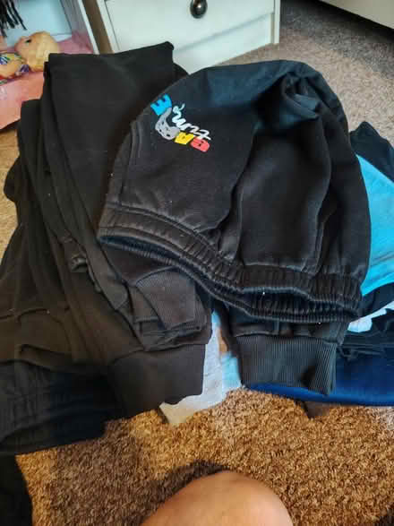 Photo of free Large black bag boys joggers (RG2) #2