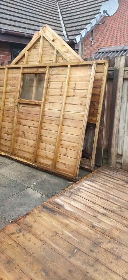 Photo of free Wood / Dismantled Shed Panels (Llandrindod Wells) (Llandrindod LD1) #1