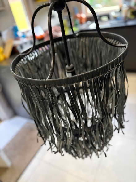 Photo of free Rockett St George Black Tassle Pendant Ceiling Light (South Bank YO23) #3