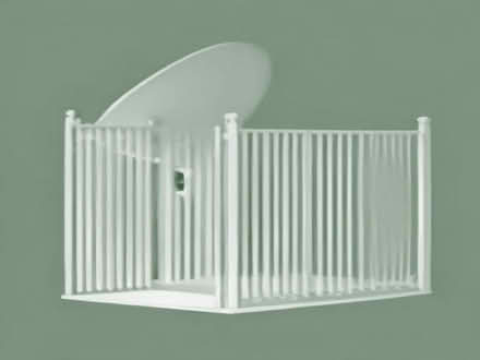 Photo of free Large stair gate white (Blacklands TN34) #1