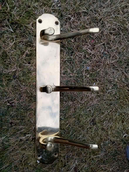 Photo of free Brass coat hooks (Tividale B69) #1