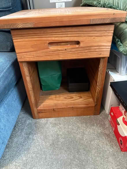 Photo of free Queen bed frame and nightstands (Oakland) #2