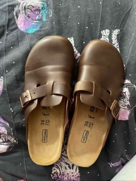 Photo of free FAKE Birkenstock size 5 brown (Lisburn, BT28) #1