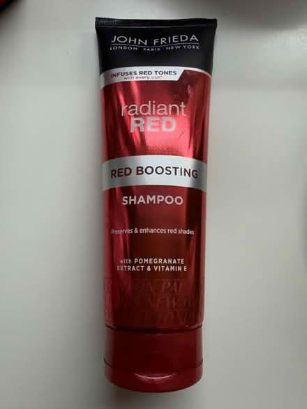 Photo of free John Frieda Radiant Red Shampoo (Union Street, Borough SE1) #1