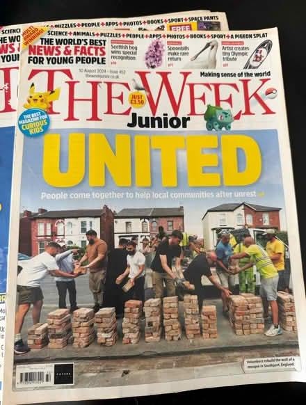 Photo of free The Week Junior old issues (Battersea SW11) #1