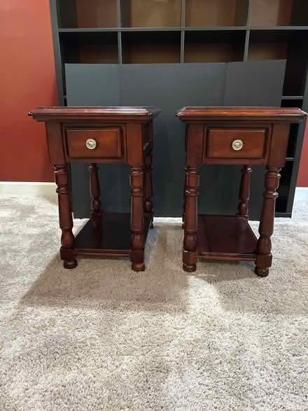 Photo of free Set of 2 wood end tables (Owings Mills,MD) #1
