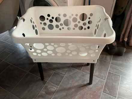 Photo of free Laundry basket with folding legs (Dovecote BS37) #1