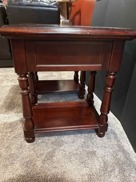 Photo of free Set of 2 wood end tables (Owings Mills,MD) #4