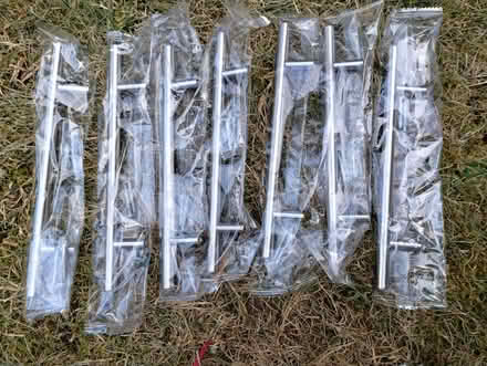 Photo of free Brushed Stainless Steel Cabinet Handles (Tividale B69) #1
