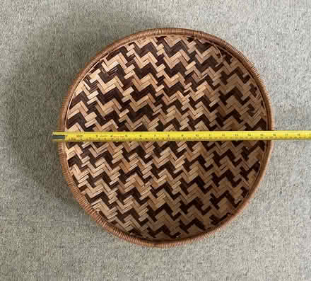 Photo of free Woven bamboo basket (Bracknell RG12) #1
