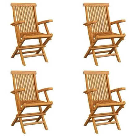 Photo of Wooden Garden Chairs (Rainham ME8) #1