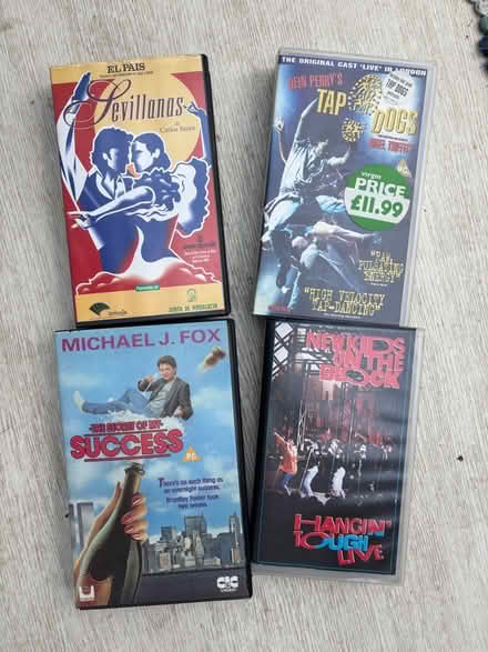 Photo of free Four old VHS video tapes (West Norwood SE27) #1