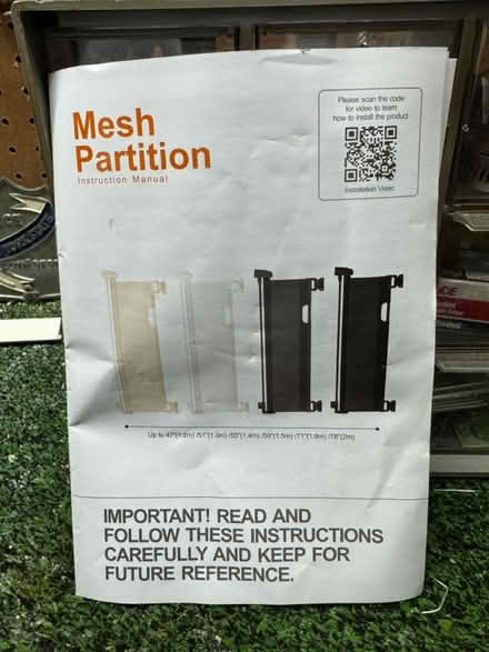 Photo of free Mesh Partition (Rochester) #2