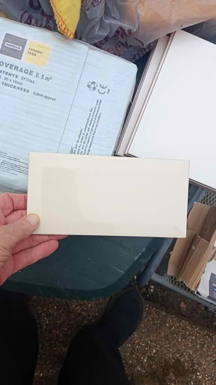 Photo of free Wall tiles (Belmont Sutton SM2 to 6JB) #3