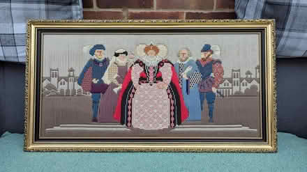 Photo of free Needlepoint tapestry QE1 (west side of Horsham RH12) #1